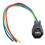 For    O2 Oxygen Sensor Harness Connector Plug 90980-10869 6