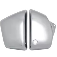 Motorcycle Battery Side Fairing Cover Battery Cover for Shadow ACE VT 1100 Shadow Spirit Sabre Aero 1999-2008 B