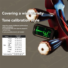 New T-82P Pipa Special Tuner Professional Tuner Electronic Metronome Tuning Equal Temperament D, C, A, B', E, F, G Mode