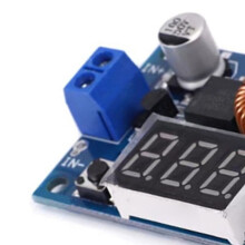 XL4015E Voltage Adjustable Voltage Reduction Power Module with Voltmeter Digital Display 5A High-Power 75W Board