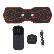 Wireless Intelligent Connection EMS Abdominal Workout Equipment, Rechargeable Muscle Trainer with Remote Control, TENS Pain Relief Device for Home