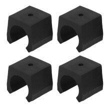 20 Stück schwarze Billard-Queues Clips, leichtes Queue-Regal für Billard