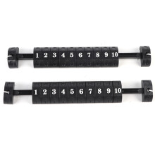 Compteur de score pour baby-foot, unité de score en plastique de haute qualité, facile à installer, design ergonomique, spécifications standard,