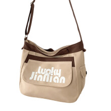 Sac à bandoulière de grande capacité pour femmes, sac-Kaki
