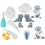 Ρομπότ-παιχνίδι-αυγά δεινοσαύρων, συναρμολογήστε τις δικές σας ρεαλιστικές 3