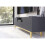 TV Unit 180cm Diamond Luxe - Dark Grey 3