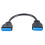 USB3.0 19Pin 1 naar 2 Header Verlengdraad USB HUB met 1