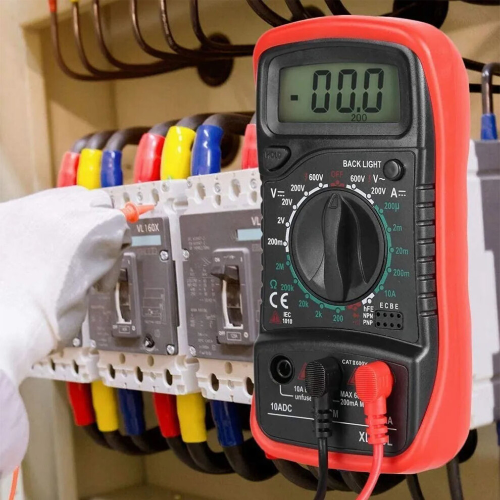 Multifunction Digital Multimeter Ac/Dc Voltage & Current Tester, 138X69x31mm 6951372168741