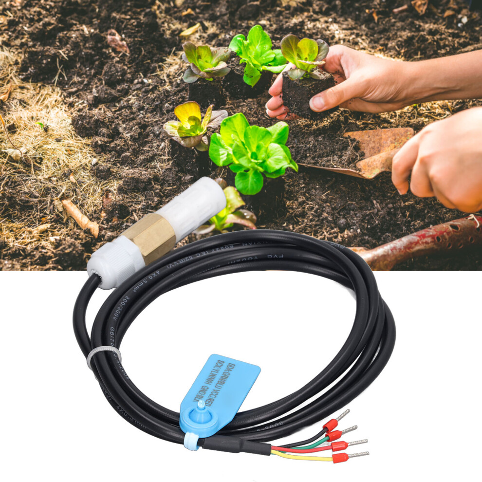 Robust Dc3.3v Soil Temp Humidity Sensor Probe For Greenhouses 7891370488627