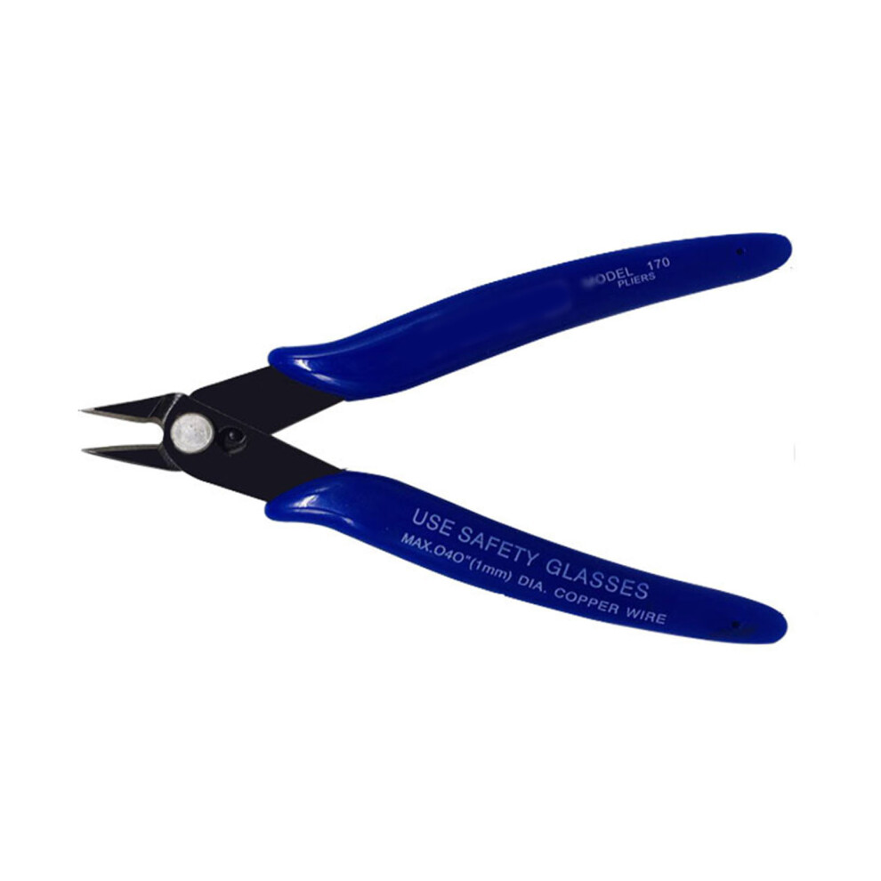 Diagonal Cutting Pliers 75X130mm Electric Wire Cutter With Plastic Handle 3681372169020