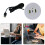 3-poorts USB-bureaugat Rond desktoplaadstation USB Type C-Wit 6