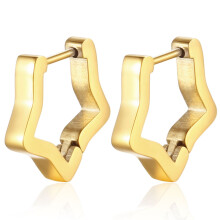 Spike Stud Earrings for Women, Cute Studs Earrings with 18K Gold Plated Hypoallergenic Finish, Lightweight Geometric Design for Everyday Wear,