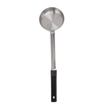 Polonic din oțel inoxidabil, design cu mâner lung, prindere confortabilă, lingură de măsurat multifuncțională de 170 ml pentru sos de pizza