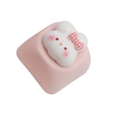 Mechanical Keyboards Resin Keycaps With 3D-Cotton rabbit