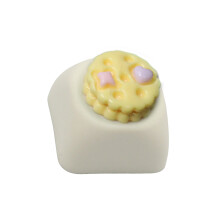 Mechanical Keyboards Resin Keycaps With 3D-Cheese Star Heart Ca
