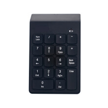 Teclado numérico inalámbrico silencioso y cómodo, configuración Plug & Play para una conectividad instantánea, alta compatibilidad con