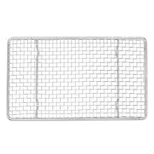 Grelha de resfriamento para forno, grelha de arame de aço inoxidável própria para forno com acabamento resistente à corrosão, design de grade de