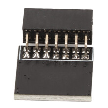 TPM 2.0 Module 14PIN 2mm Space for PC System, Black, Stable Performance