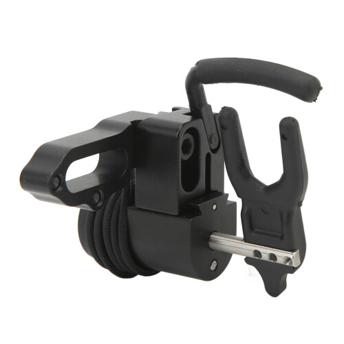 Aluminum Alloy Falling Arrow Rest for Compound Bow, Black, 156g 1
