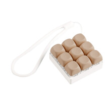 9 Key Mechanical Keyboards Keycaps Tester Tool For-Coffee color