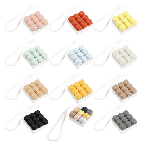 Keyboards Switches Simulators Keychain Mechanical-Gray 2