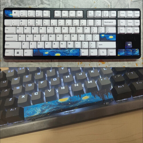 Customed Keyboards Keycaps PBT 6.25U Space Bar ESC-spring 2