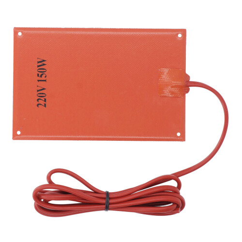 High Efficiency 220V Silicone Rubber Heating Pad 150W for Cabinets 2