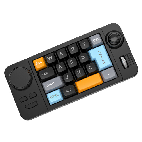 19 Key Mechanical Gaming Keyboard Programmable Joystick-Black