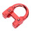 Anillo en forma de U para D-Loop de arco 7g aluminio rojo 13