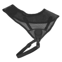 Brustschutz fürs Bogenschießen M Schwarz, 3D-Mesh PU-Leder