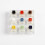 9 Color Mix Keycap Switches Tester High Transparency ABS Case 6