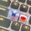 Ergonomic OEM Profile Resin Butterfly Keycap Mechanical 5