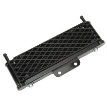 Efficient Polygonal Grid Engine Oil Cooler for Motorcycles and Cars