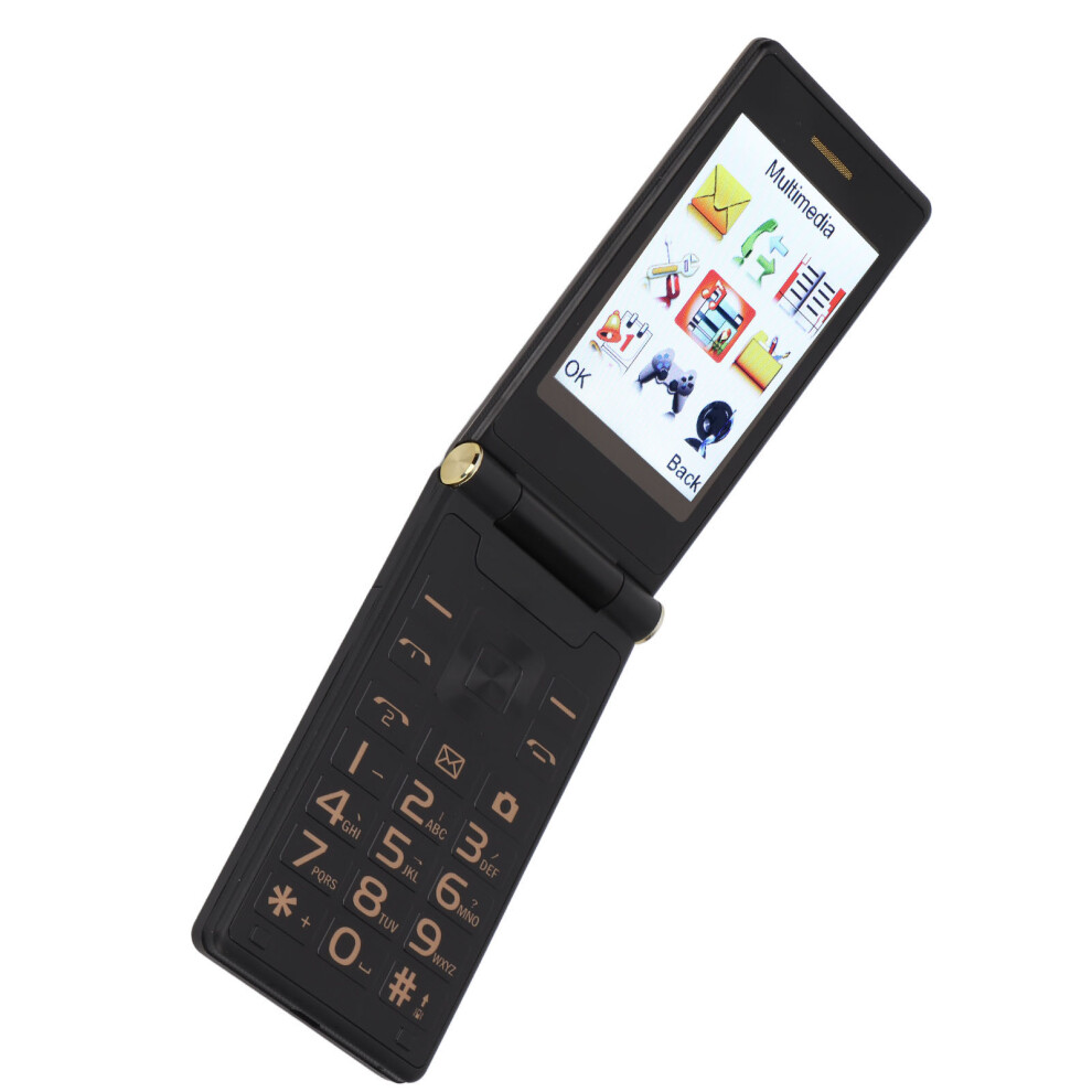 M3 1 Clamshell Mobile Phone 2G 2.8" Large Screen 5900Mah Tarnish 6901380987995