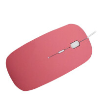 Ultra Thin Slim USB Optical Wired Mouse for PC Laptop Windows Macbook-