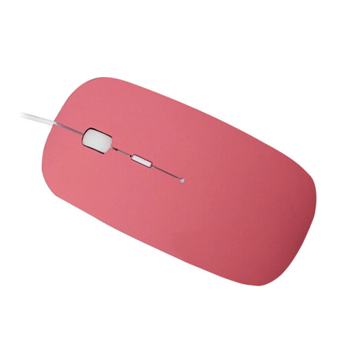 Ultra Thin Slim USB Optical Wired Mouse for PC Laptop Windows Macbook- 2