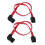 2 Pieces 12inch SATA III Cable 90 Degree 6Gbps Data Cable Locking Latc 1