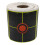 250pcs Shooting Paper Target Florescent Orange Self adhesive Target St 3