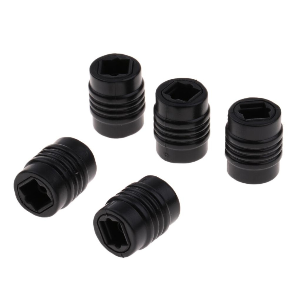 5X Optical Toslink Digital Audio Coupler Connector Adapter Female To F 6901423038653