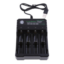 18650 Battery Charger Universal 4 Bay AA AAA C, Ni-MH Ni-Cd and 10440