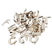 2 x 26 English Letter Metal Rivets Claw Studs for Bags Clothes Hats De