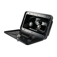 RV Exterior Shower Box Kit Faucet Hose Shower Weatherproof Fit for Yac
