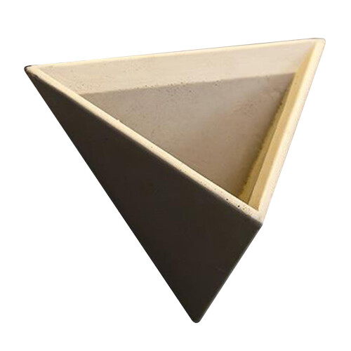 Wall Planterwall Mounted Flowerpot Triangle Pyramid Shaped for Garden 1