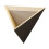 Wall Planterwall Mounted Flowerpot Triangle Pyramid Shaped for Garden 3