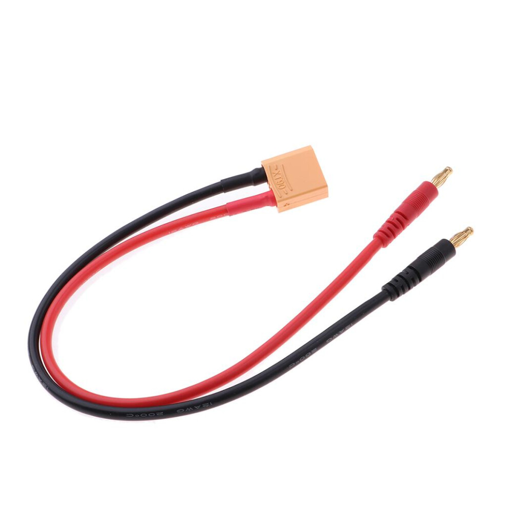 Xt90 To 4.0Mm Banana Plug 12Awg Cable Connector For Rc Lipo Battery 6901423045903