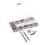 240 Double Cap Snap Button Rivets with Tool for DIY Garment Accessorie 1