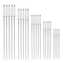 25Pcs Large-eye Sharp Needles Knitting Hand Sewing Darning Embroidery