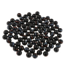Set Of 90pcs Marbles Ball Glass Bead for Chinese Checkers Game Toy Bla