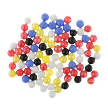 Set Of 90pcs Marbles Ball Glass Bead for Chinese Checkers Developmenta