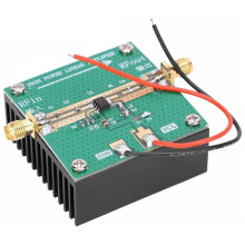 RF Power Amplifier with Heat Sink 1W Amplification Module for FM Ham R